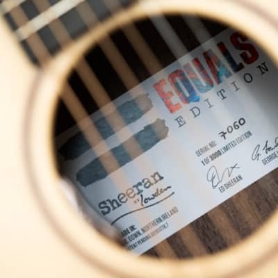 Sheeran by Sheeran by Lowden Ed Sheeran 'Equals' Limited Edition Signature Acoustic Electric image 7