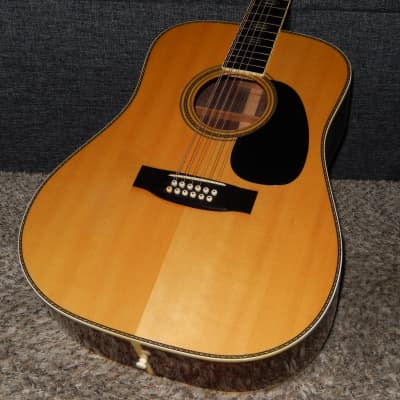 MADE IN JAPAN 1975 - YAMAKI YW60 - WONDERFUL - MARTIN D41 STYLE - 12STRING ACOUSTIC GUITAR image 2