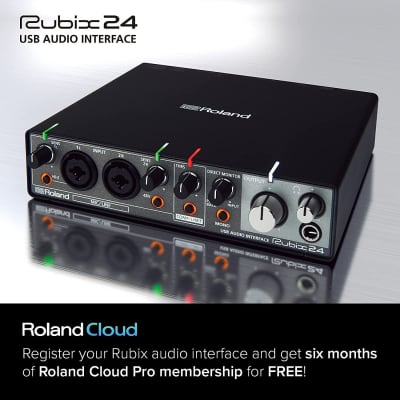 Roland Rubix 24 USB Audio Interface - 2 In/4 Out (RUBIX24) | Reverb