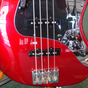 Fender American Jazz Bass *Candy Apple Red *Fender/SKB case *Hipshot Bridge *FREE Shipping image 4