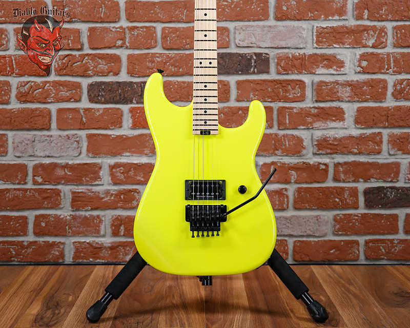 Charvel USA Custom Shop San Dimas Namm Edition #603 Master Built by “Red” Dave Nichols Neon Pearl Yellow 2025 w/OHSC image 1