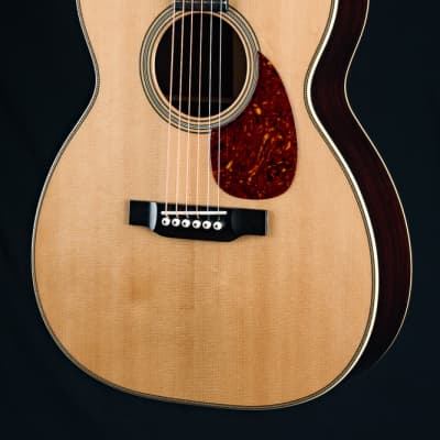Bourgeois Touchstone OM Vintage/TS Indian Rosewood and Alaskan Sitka Spruce NEW image 6