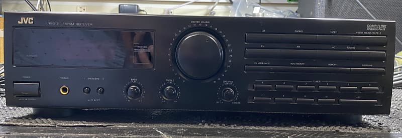 JVC RX-212 - Recently Serviced and Works Great!  			