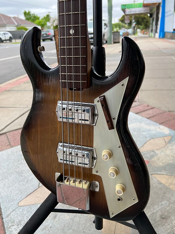 Barclay Electric Bass guitar 4String Vintage Reverb Australia