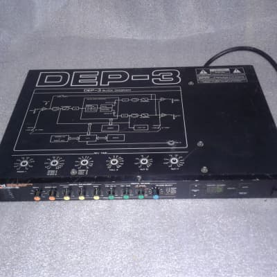 Roland DEP-3 classic knobby reverb, 120V Canada/US model with factory programs on-board. Pretty heavy for 1U rack, meaning a high quality transformer and other components. image 2