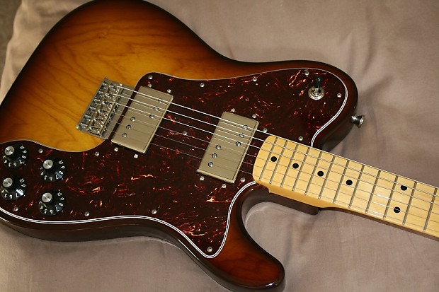 Warmoth Musikraft Lollar Regals Tele Telecaster Deluxe 2016 Tobacco Burst