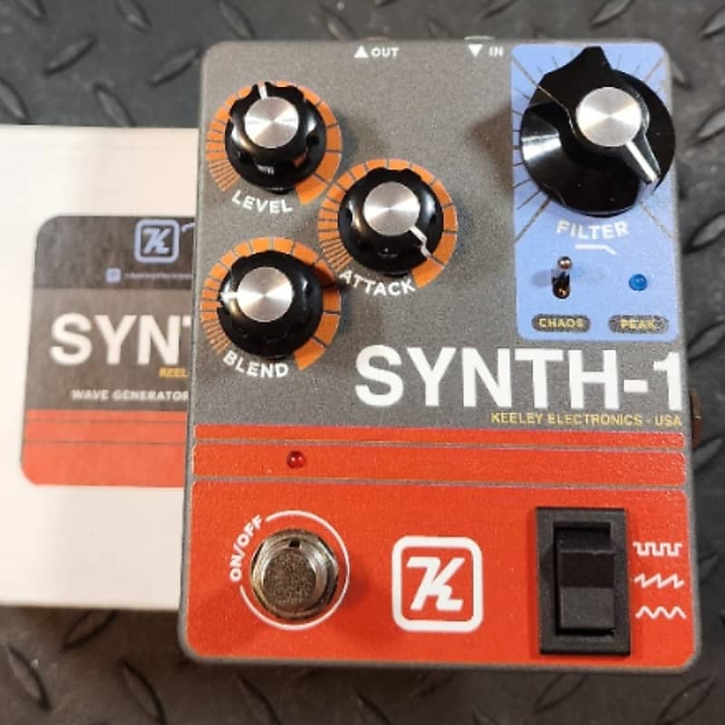 Synth-1 Reverse Attack Fuzz Wave Generator - Keeley Electronics