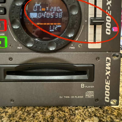 Pioneer CMX-3000 Dual Twin CD Deck Professional DJ CDJ Pioneer CMX-3000 Dual Twin CD Deck Professional DJ CDJ