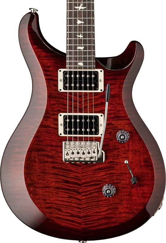 PRS S2 Custom 24 Electric Guitar, Fire Red Burst w/ Gig Bag image 1