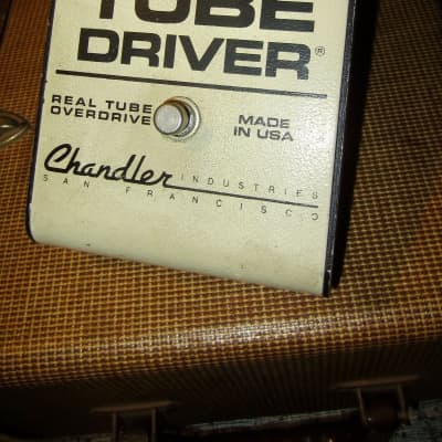 ~1987 Chandler Tube Driver Real Tube Overdrive White for sale