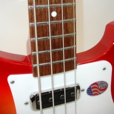 2024 Rickenbacker 4003S Electric Bass Guitar - FireGlo w/ Case image 8
