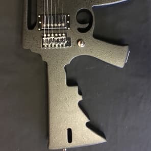 Indy Custom AR-15 Machine Gun Guitar- Limited edition. image 2