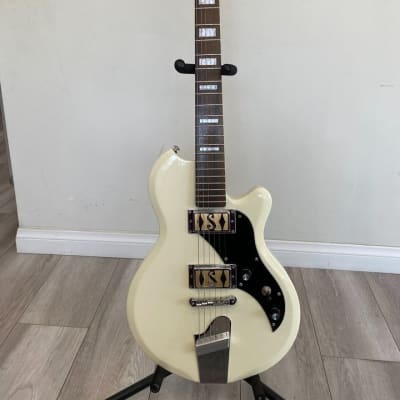 Supro WestBury Cream Color Electric, Right Handed Guitar for sale