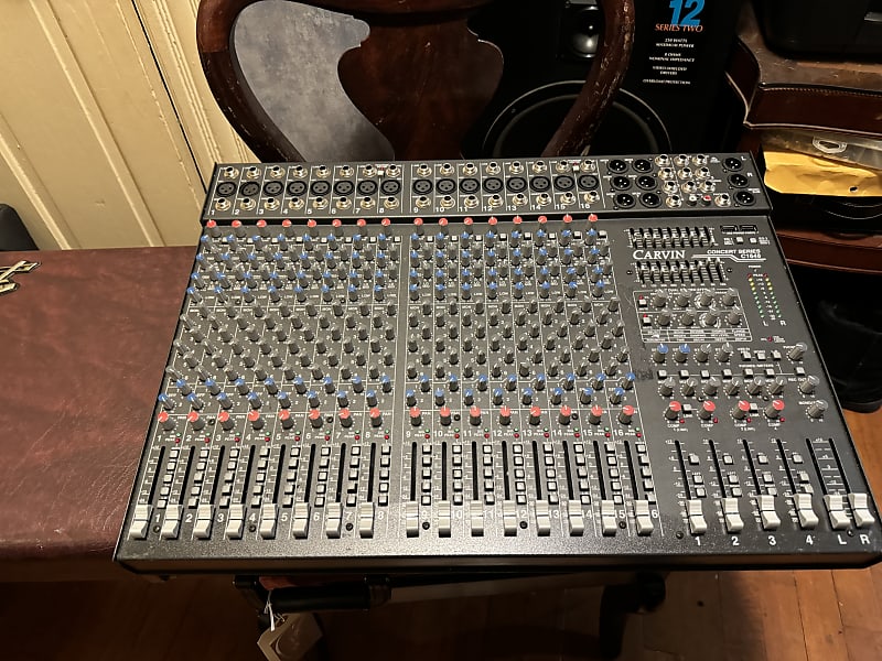 Carvin Concert series c1648 mixing board Grey Reverb