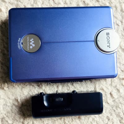 Sony WM-EX921 Walkman Cassette Player, Rare Excellent Purple