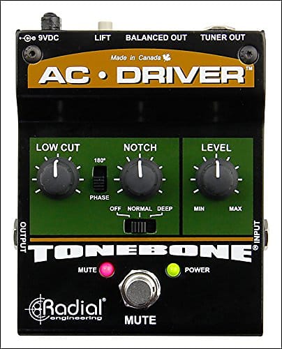Radial Engineering AC Driver Acoustic Instrument Preamp and Direct Box image 1