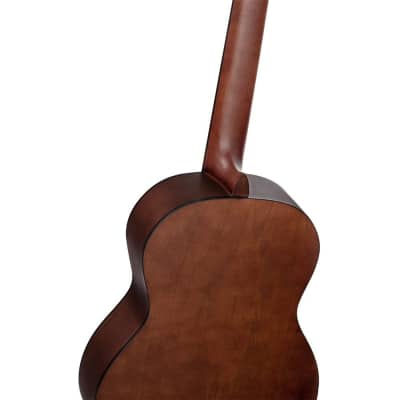 Ortega Guitars 6 String Student Series Pro Solid Top Nylon Classical Guitar, Right, Spruce (R55) image 5