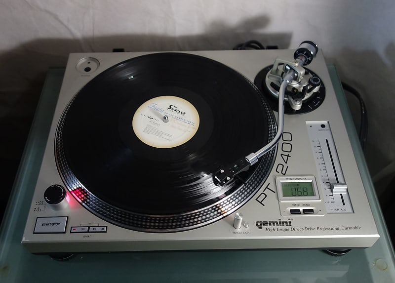 GEMINI PT 2400 High-Torque Direct Drive Professional Turntable