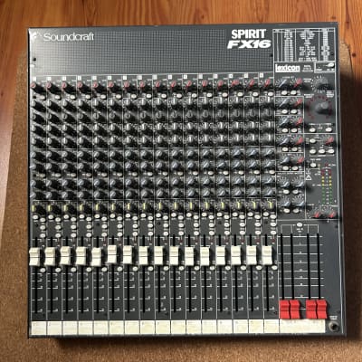 Soundcraft Spirit Studio 24 channel mixer with power supply. Great sounding  board. Everything works. | Reverb