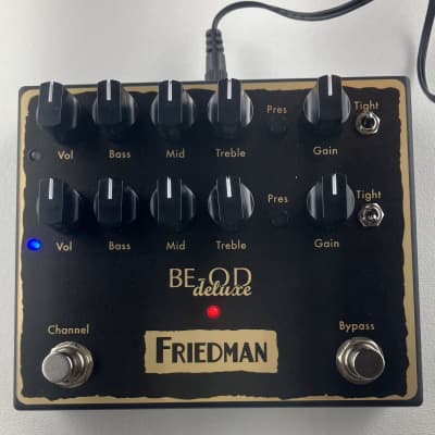 Friedman BE-OD Deluxe Overdrive Black | Reverb