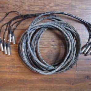 Homemade 6 channel 35 foot Recording Snake image 1