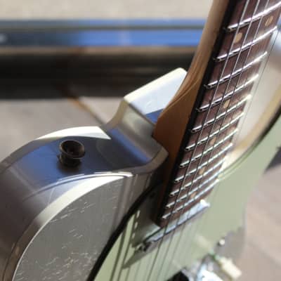 FENDER "Custom Shop 1960 Telecaster Custom Heavy Relic,Aged Inca Silver" HARDCASE, PAPERS image 7