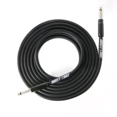 Bullet Cable Thunder 20FT Black Straight to Straight Cable for sale
