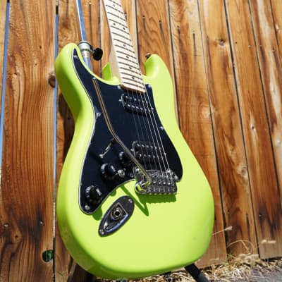 G&L USA Legacy HH Sublime Green Left Handed 6-String Electric Guitar w/ Black Tolex Case (2022) image 5