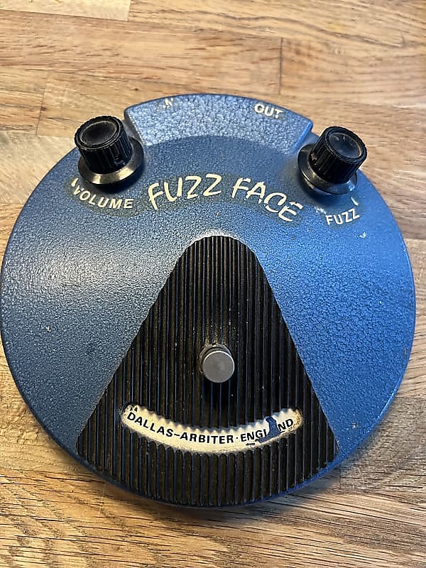 Dallas Arbiter Fuzz Face 1969 - Hammered Blue | Reverb