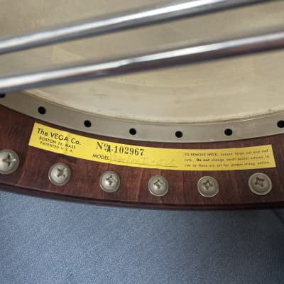 Vega 5 string Banjo. 5 string. 1970’s. image 7