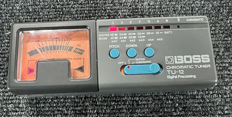 Boss TU-12 Chromatic Tuner 2000s - Gray