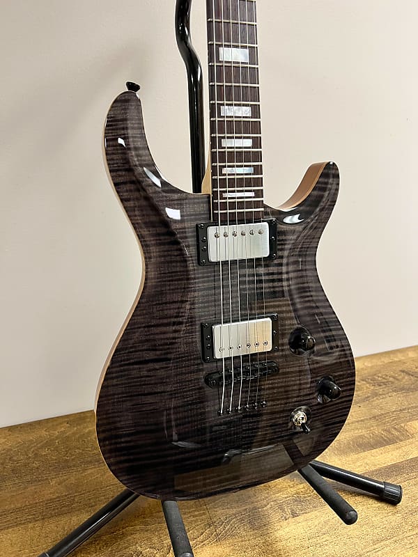 Kiesel CT6 California Carved top 2020 Black trans Stain | Reverb