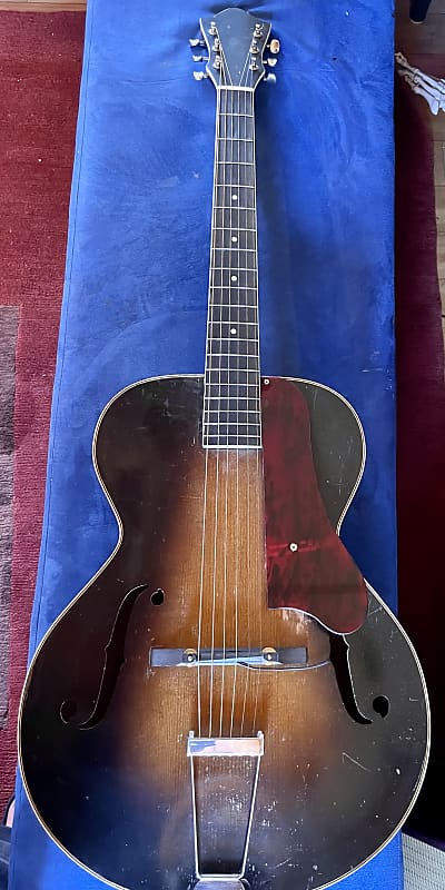 Archtop Guitar with Fishman Archtop Bridge Pickup 1930's image 1
