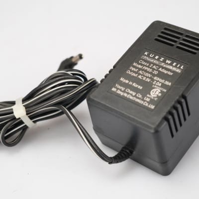 Kurzweil Model PP95-20 9.5V 2.0A AC Adapter Power Supply Genuine OEM PC88 #53910