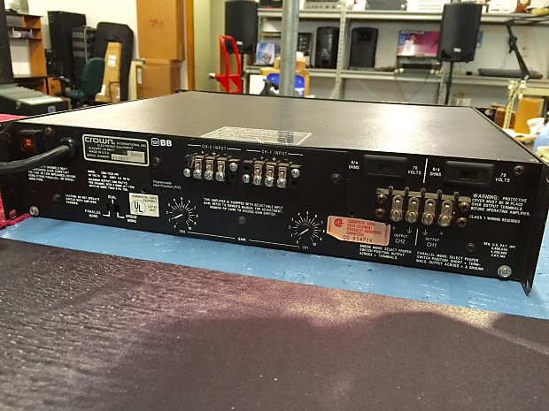 AMCRON COM-TECH 400 パワーアンプ Crown Com-Tech 400 Power Amplifier | Reverb