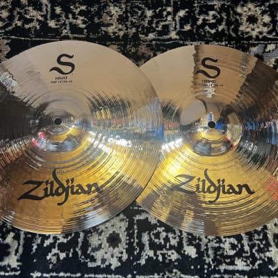 Zildjian 14" S Series Hi-Hat Cymbals (Pair) - Brilliant image 1