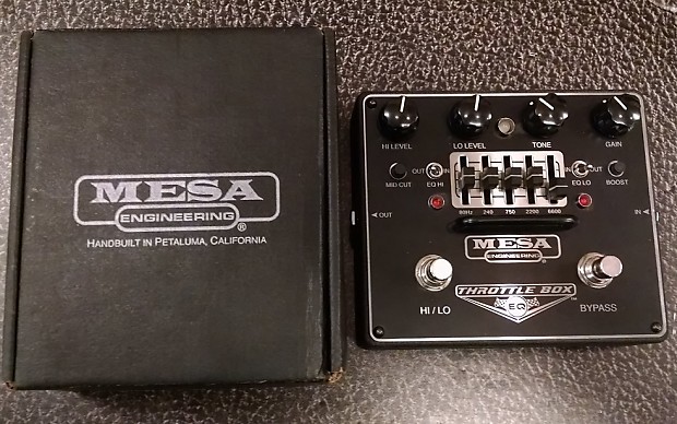 MESA BOOGIE ／Throttle Box Mesa/Boogie Throttle Box Distortion Pedal | Sweetwater
