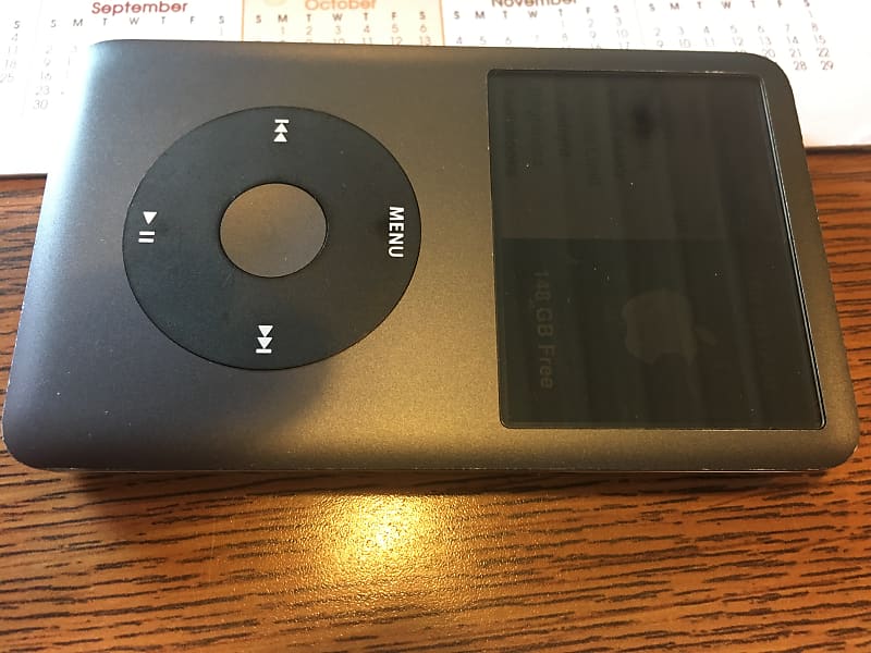Apple IPod Classic 160GB 7th GEN 2009 Charcoal Gray | Reverb
