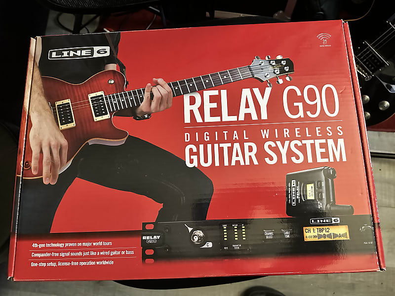 Line 6 Relay G90 Guitar Wireless System w 2 body pack Reverb