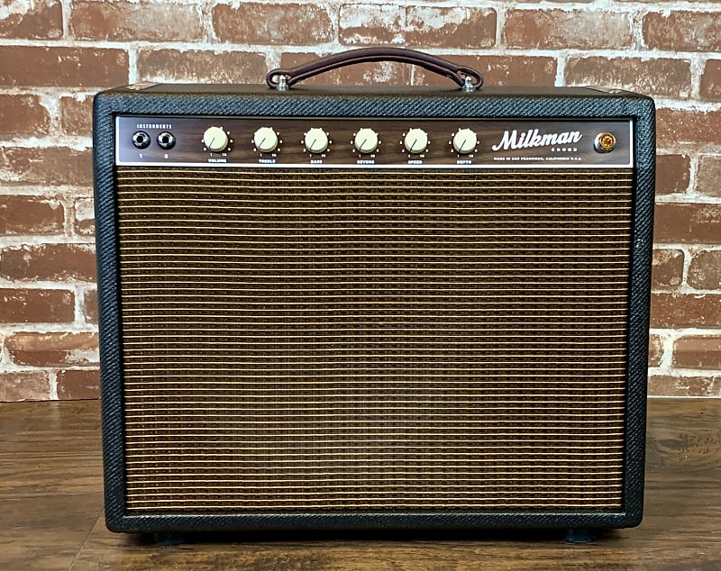 Milkman Sound Pint 10W Custom 2020 Black Tweed w/ Attenuator NEW