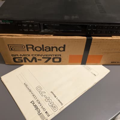 Roland GM-70 Guitar to MIDI converter