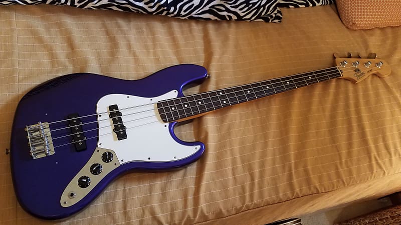 Fender Standard Jazz Bass 1998-99 Midnight Blue | Reverb