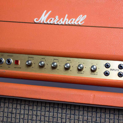 Marshall  JMP Model 1992 Super Bass 100 Tube Amplifier (1973), ser. #SB/A 2951E. image 17