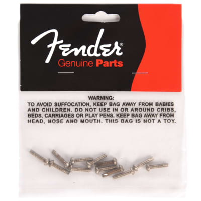 Fender 099-7212-000 Road Worn Telecaster Pickup Selector Switch Screws (12)