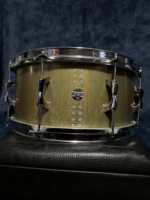 Inde Drums Kalamazoo Series Brass Snare Reverb