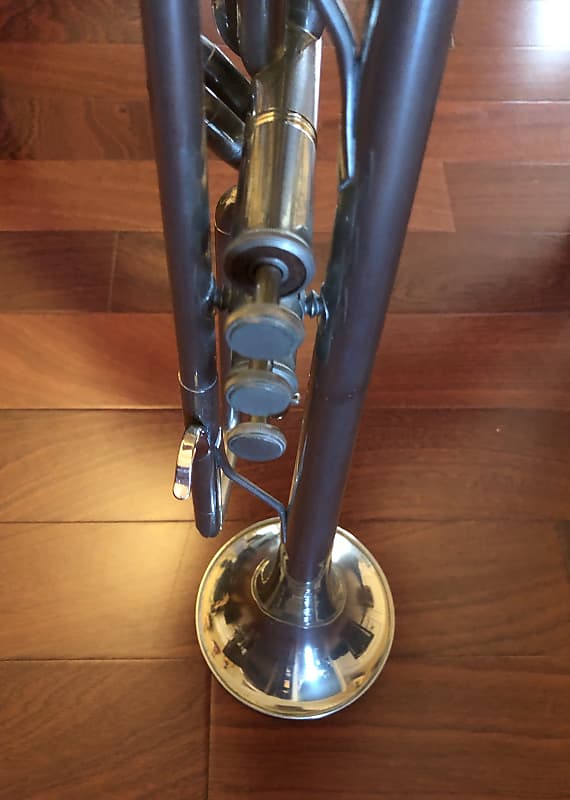 Splendor Trumpet Silver plated Brass Unique! | Reverb