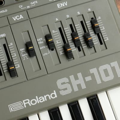 1983 Roland SH-101 32-Key Monophonic Synthesizer (Serviced) image 2