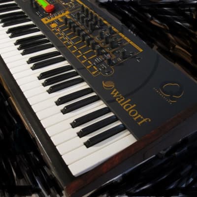 10 knobs Waldorf Microwave XTk Q synthesizer synth keyboard rack XT vintage keyboard phoenix old Bild 5
