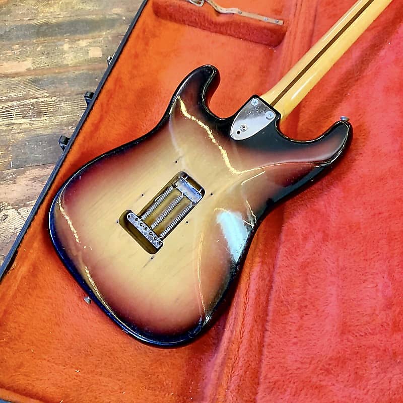 Fernandes Burny Custom strat 1976 Sunburst original vintage