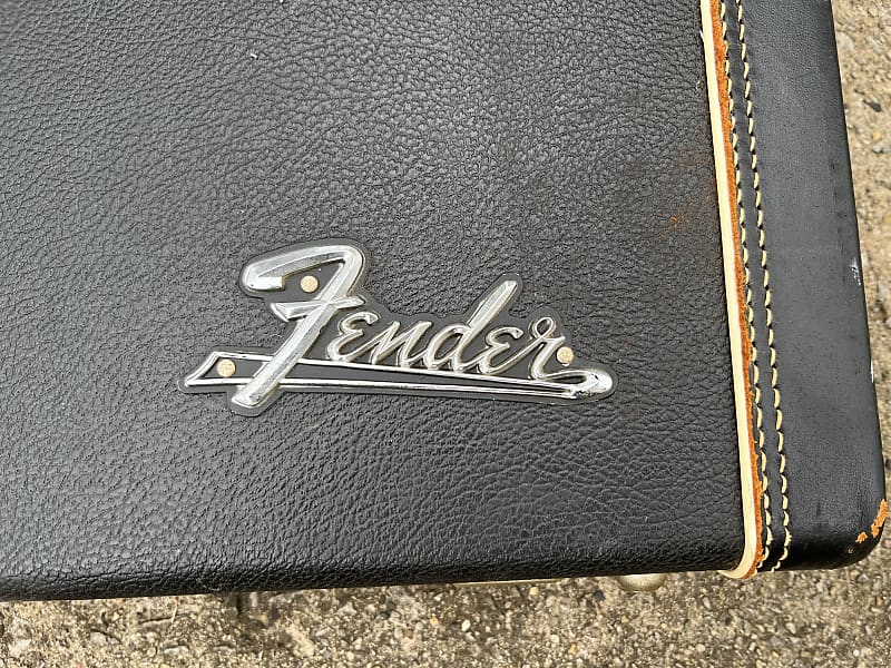 Vintage 1967 Fender Jazz Bass Guitar Case Reverb